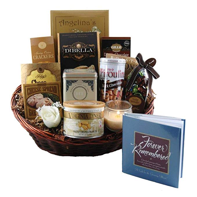 Forever Remembered Sympathy Gift Basket - Small
