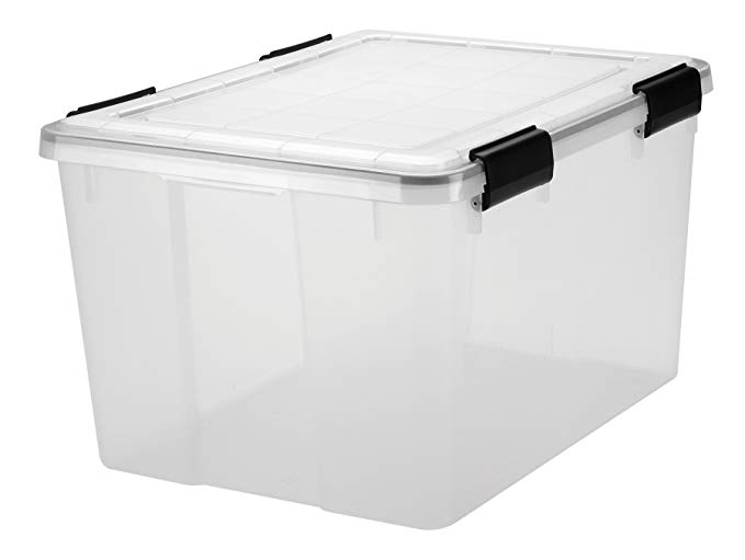 IRIS Weathertight Storage Box, 46.6 Qt