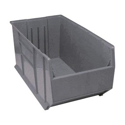 Quantum Storage Systems QRB206GY Pallet Rack Bin 41-7/8-Inch by 19-7/8-Inch by 17-1/2-Inch, Gray