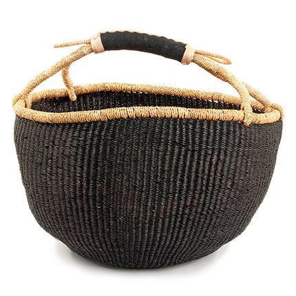Basic Bolga Basket - Black